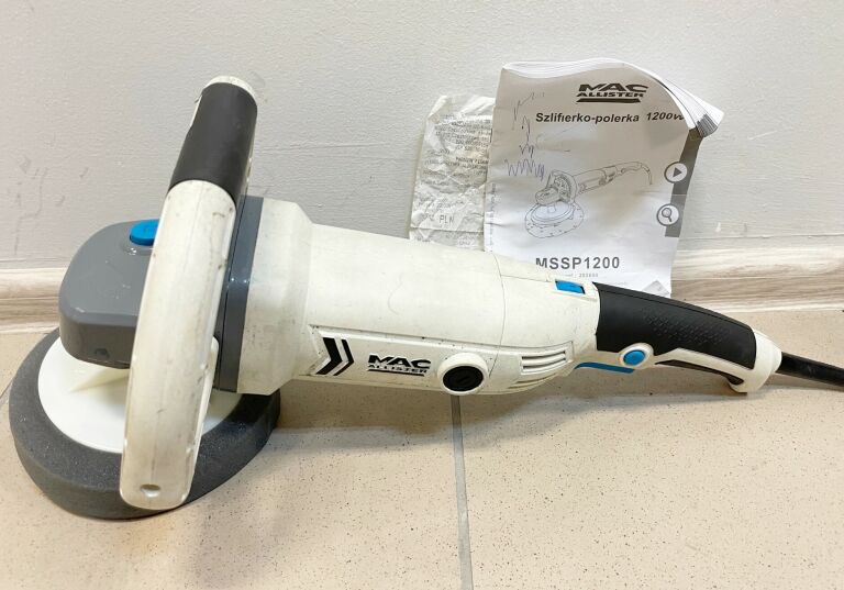 POLERKA MACALLISTER MSSP1200 1200W GWAR. 02.2022