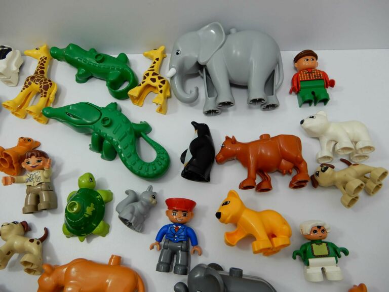 FIGURKI ZWIERZĄTKA KLOCKI LEGO DUPLO MIX