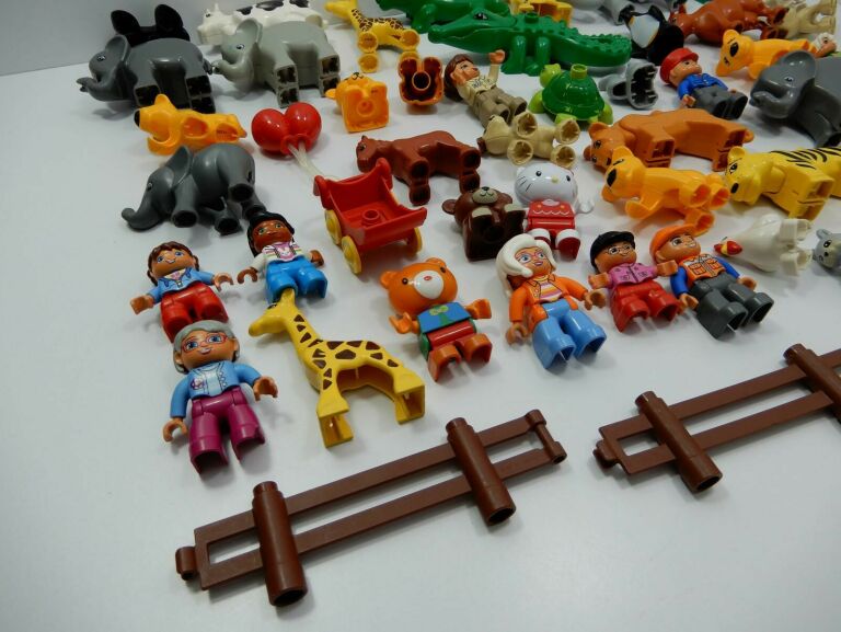 FIGURKI ZWIERZĄTKA KLOCKI LEGO DUPLO MIX