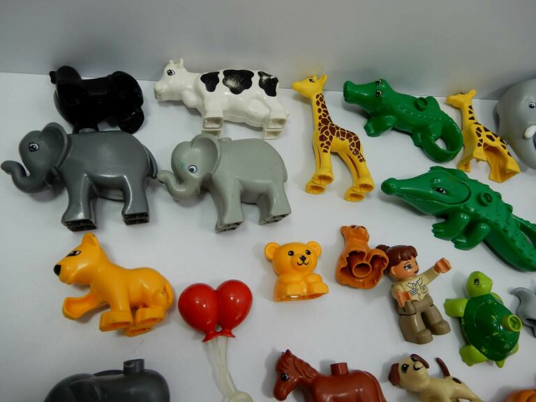 FIGURKI ZWIERZĄTKA KLOCKI LEGO DUPLO MIX