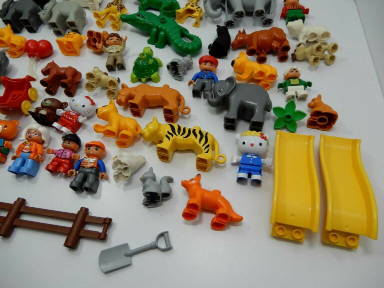 FIGURKI ZWIERZĄTKA KLOCKI LEGO DUPLO MIX