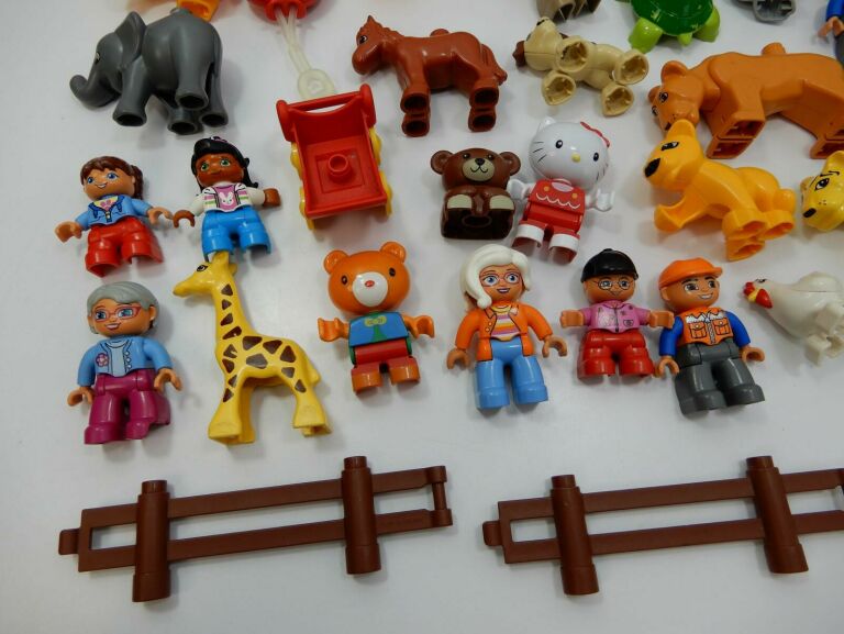 FIGURKI ZWIERZĄTKA KLOCKI LEGO DUPLO MIX