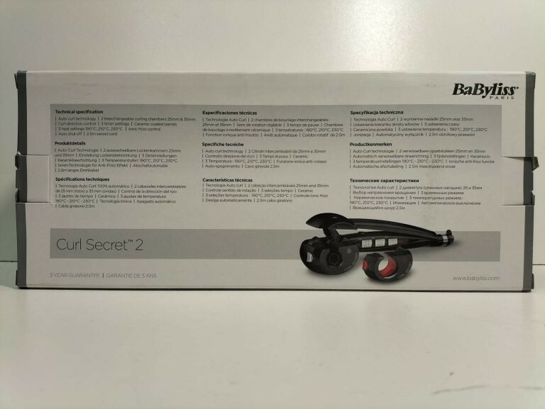 LOKÓWKA AUTOMATYCZNA BABYLISS C1300E KOMPLET
