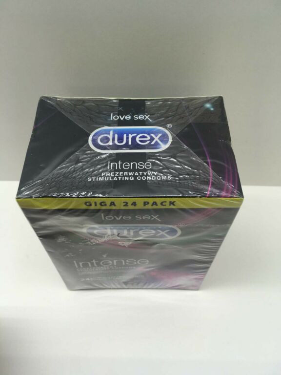 DUREX PREZERWATYWY INTENSE ORGASMIC GIGA 24 SZTUK