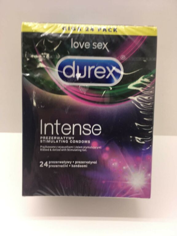 DUREX PREZERWATYWY INTENSE ORGASMIC GIGA 24 SZTUK