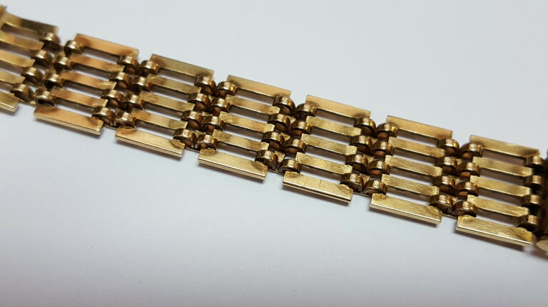 ZEGAREK OMEGA DE VILLE 1350 ZŁOTA BRANSOLETA P375