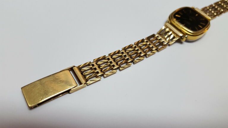 ZEGAREK OMEGA DE VILLE 1350 ZŁOTA BRANSOLETA P375