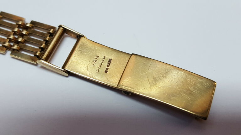 ZEGAREK OMEGA DE VILLE 1350 ZŁOTA BRANSOLETA P375