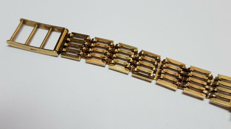 ZEGAREK OMEGA DE VILLE 1350 ZŁOTA BRANSOLETA P375