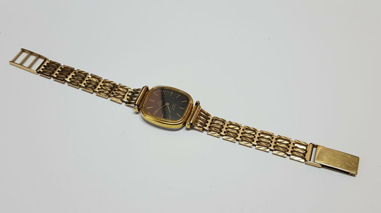 ZEGAREK OMEGA DE VILLE 1350 ZŁOTA BRANSOLETA P375