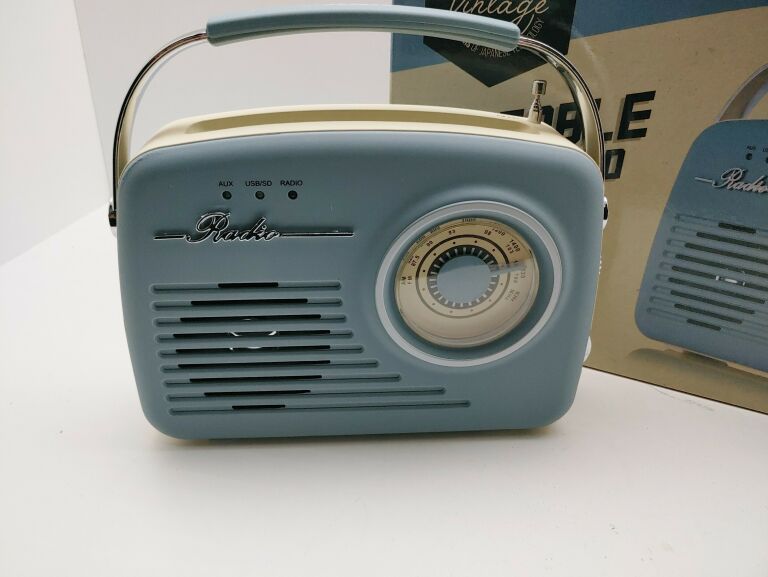 RADIO AKAI A60014VB FM USB 5W * WROCŁAW