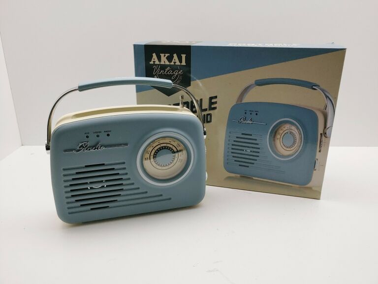 RADIO AKAI A60014VB FM USB 5W * WROCŁAW