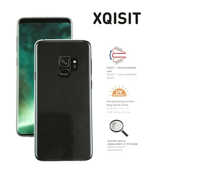 FLEX CASE XQISIT SAMSUNG GALAXY S9+ BEZBARWNY