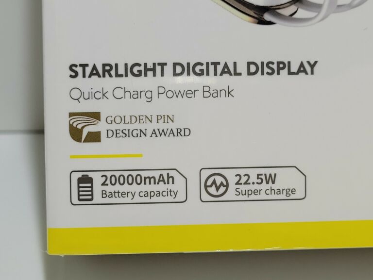 BASEUS STARLIGHT DIGITAL DISPLAY POWERBANK