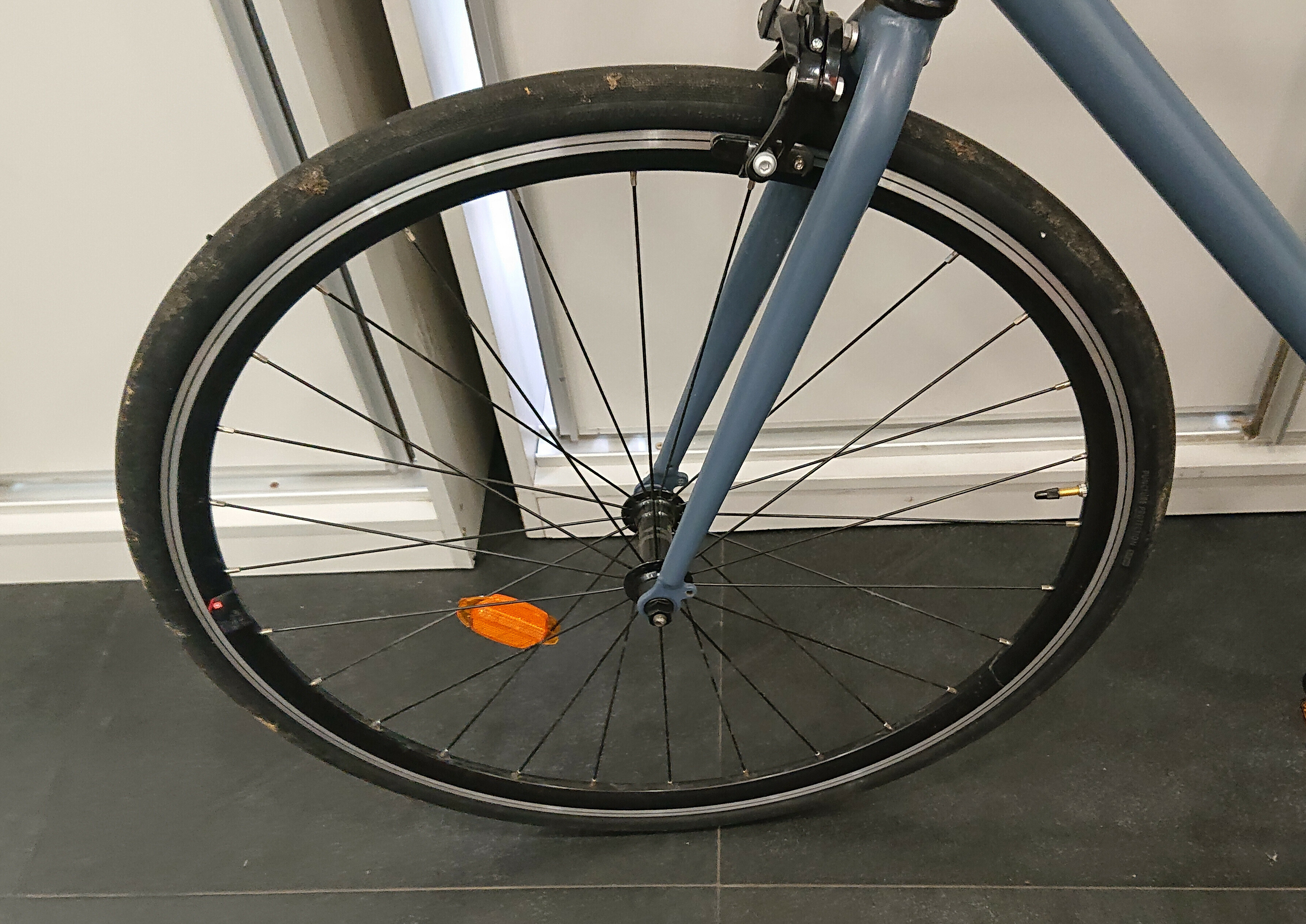 rower-decatlon-eltron-speed-500-kolor-szary