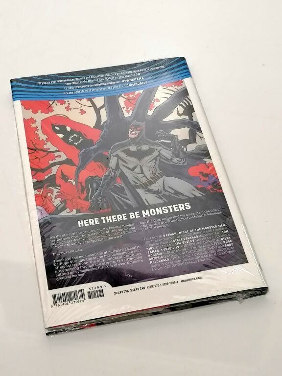 BATMAN DCUNIVERSE REBIRTH NIGHT OF THE MONSTER MAN