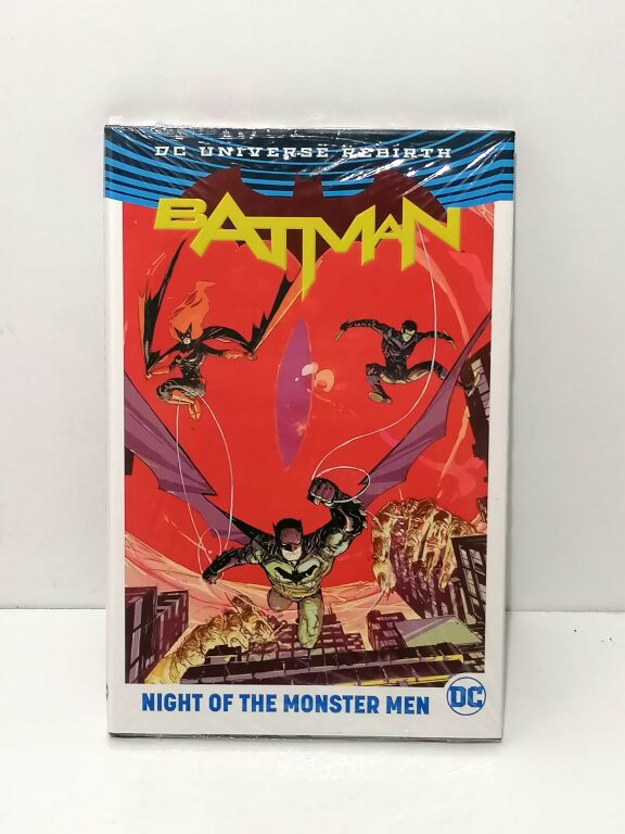 BATMAN DCUNIVERSE REBIRTH NIGHT OF THE MONSTER MAN