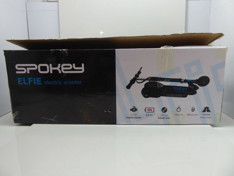 HULAJNOGA ELEKTRYCZNA SPOKEY ELFIE DO 50KG KOMPLE