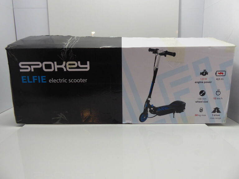 HULAJNOGA ELEKTRYCZNA SPOKEY ELFIE DO 50KG KOMPLE