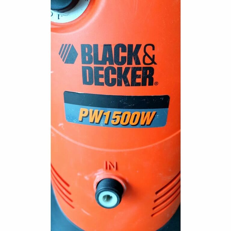 MYJKA CIŚNIENIOWA BLACK DECKER MOC 1500W