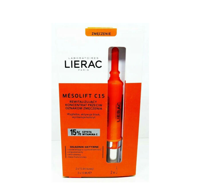 LIERAC MESOLIFT C15 KONCENTRANT REWITALIZUJĄCY