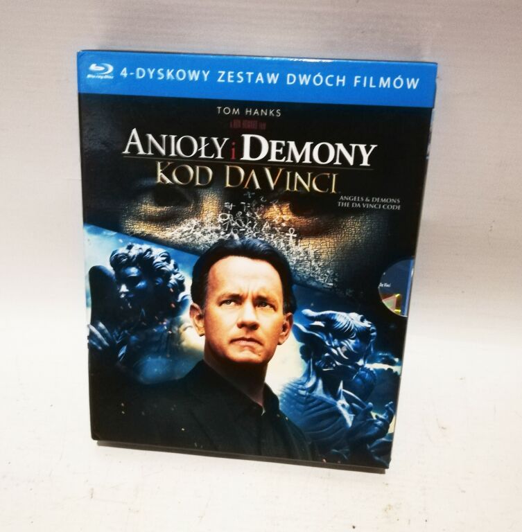 ZESTAW BLU-RAY ANIOLY I DEMONY + KOD DA VINCI