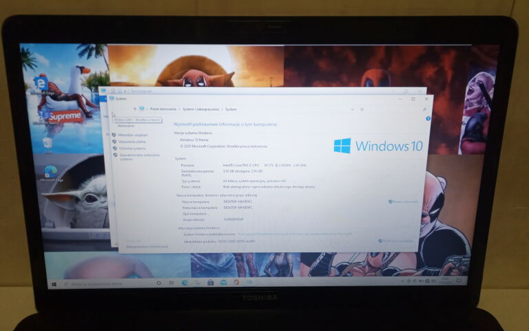 LAPTOP TOSHIBA SATELLITE L670-1JW