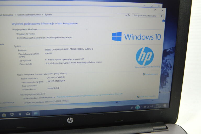 LAPTOP HP TPN-C125 +ZAS