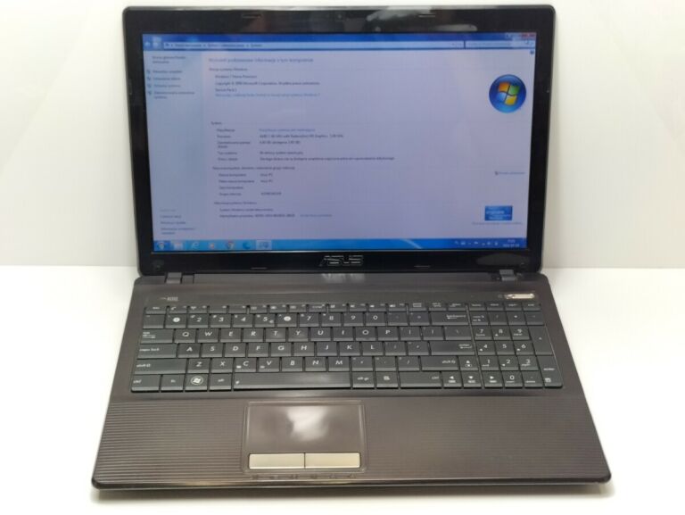 LAPTOP ASUS X53U AMD C-60 4/500GB WIN7