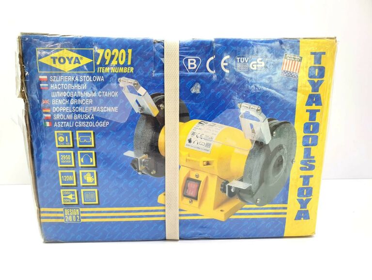 SZLIFIERKA STOŁOWA TOYA TYP 79201 120W