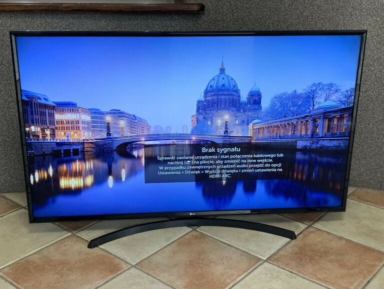 TELEWIZOR LG 55UK6470PLC KABEL SMART TV