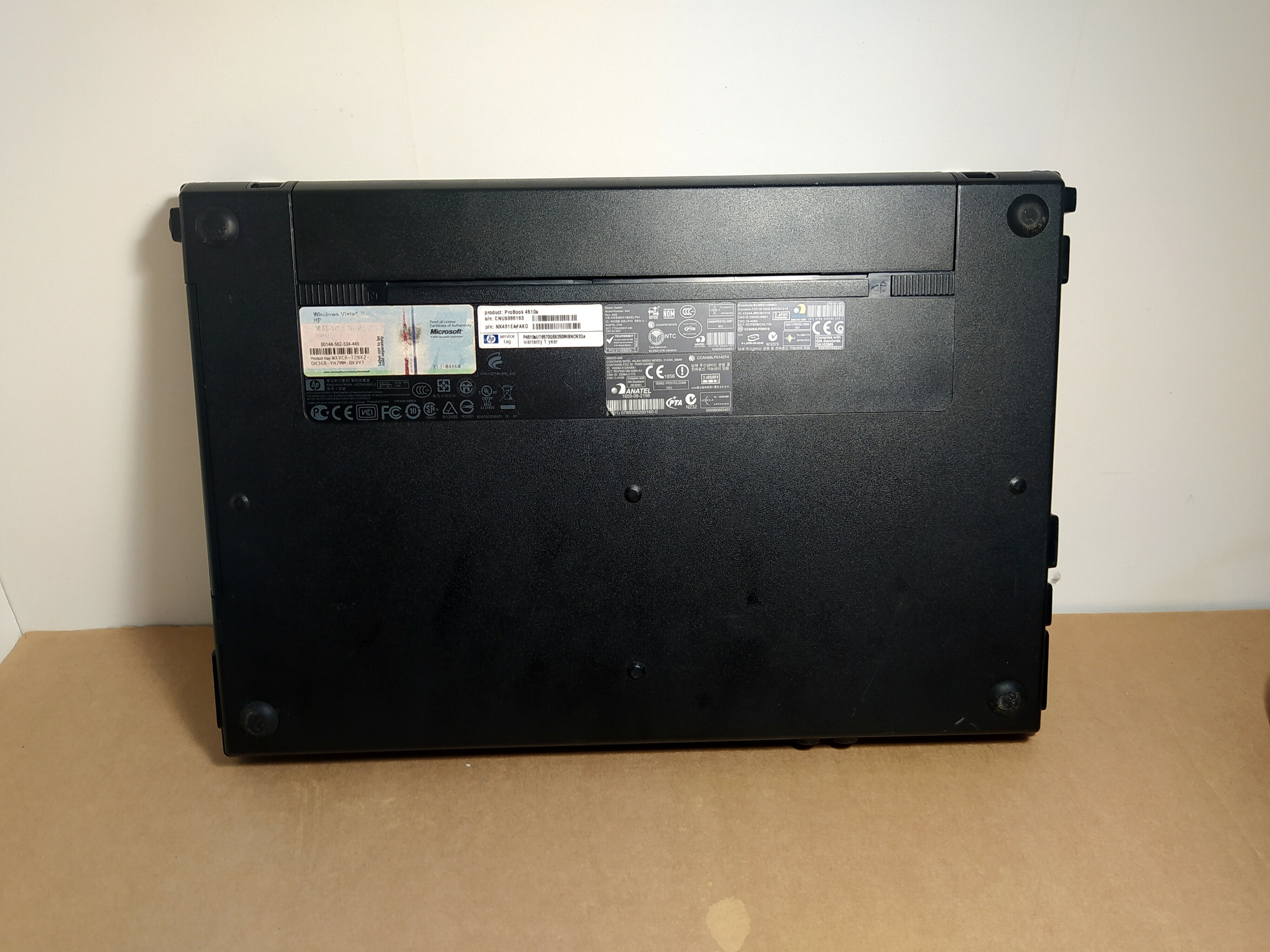 laptop-hp-probook-4510s-ram-2gb-rom-500gb-wielkosc-pamieci-ram-2-gb