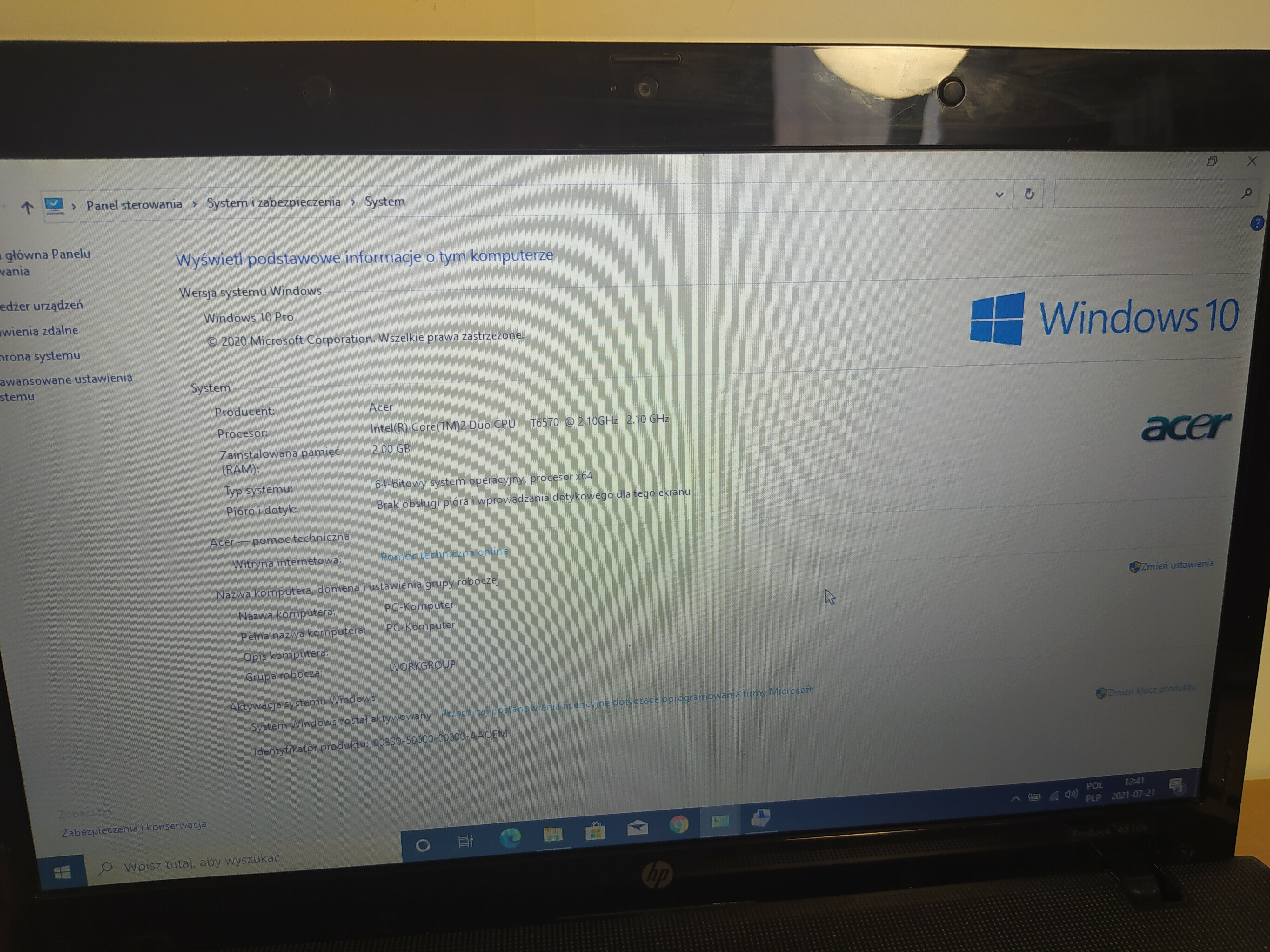 laptop-hp-probook-4510s-ram-2gb-rom-500gb-kod-producenta-4510s