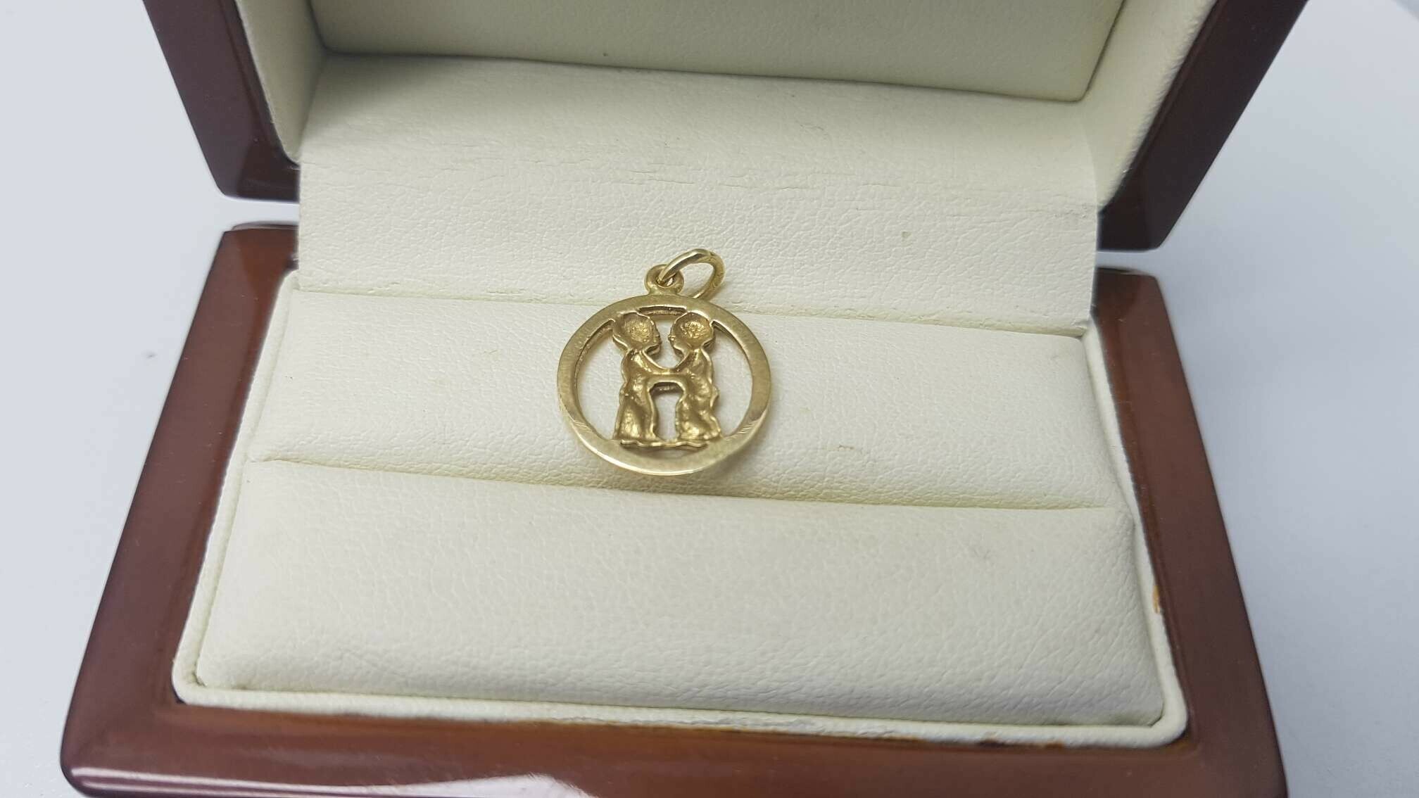 zlota-zawieszka-blizniaki-585141-stan-11323-2