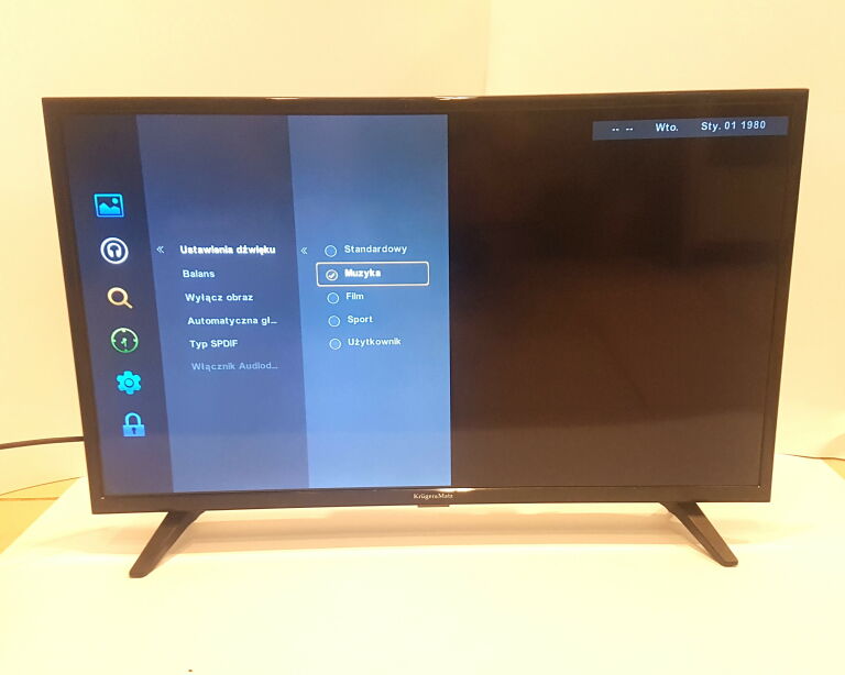 TELEWIZOR KRUGER&MATZ KM0232T + PILOT OPIS!!