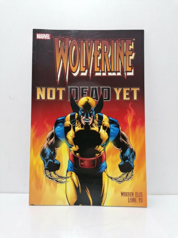 KOMIKS WOLVERINE NOT DEAD YET MARVEL