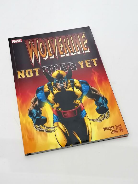 KOMIKS WOLVERINE NOT DEAD YET MARVEL