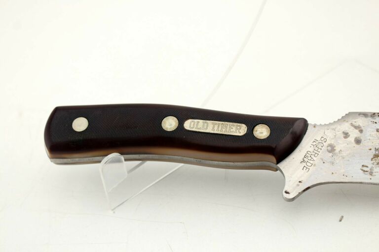 WSPANIAŁY NÓŻ OLD TIMER SCHRADE USA 150T SUPER
