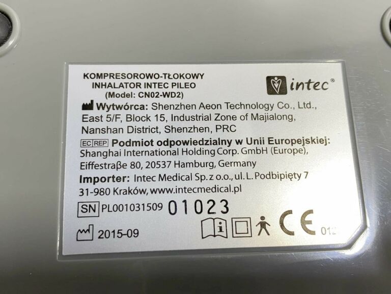 INHALATOR INTEC PILEO CN-02WD2
