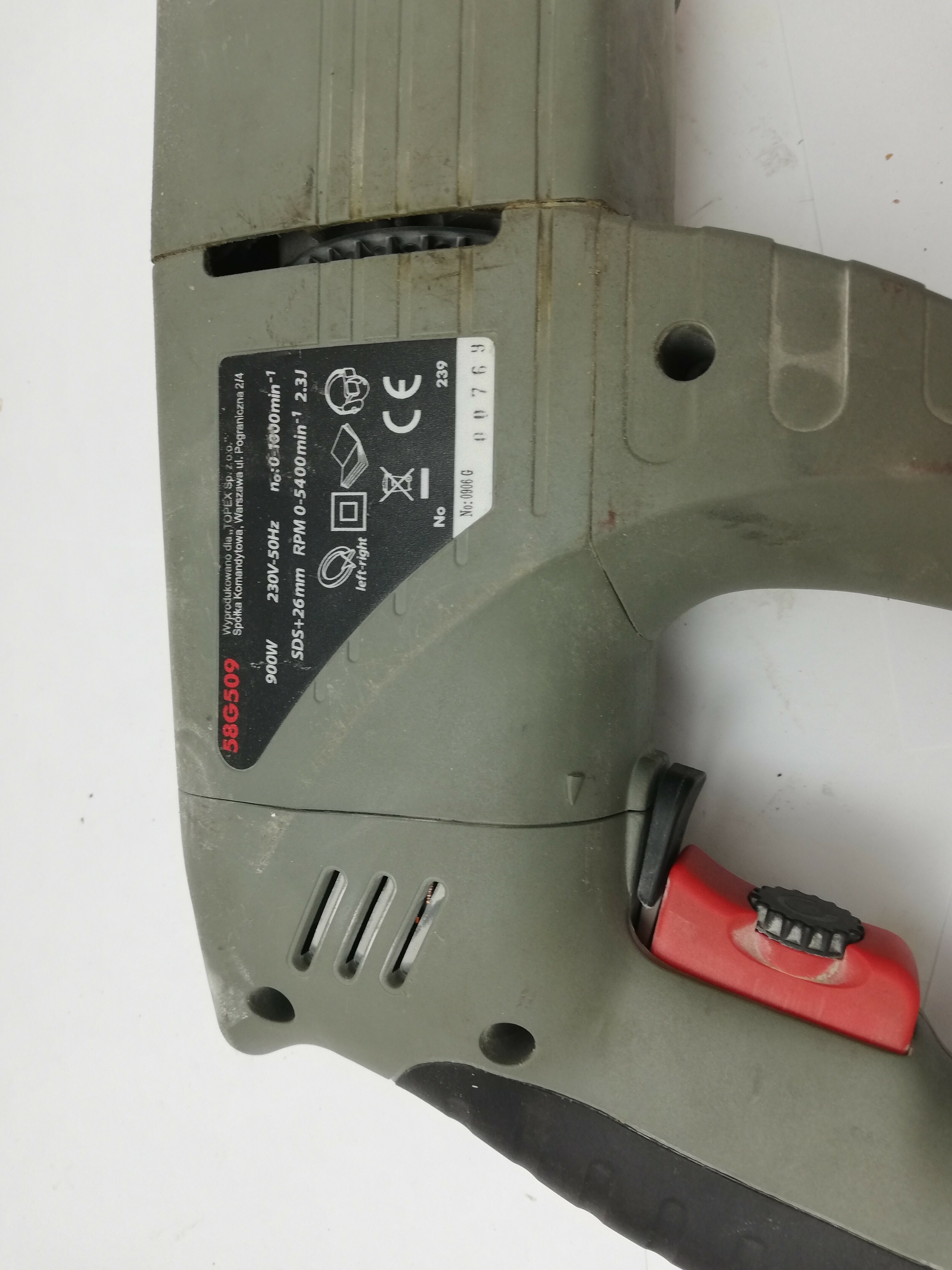 mlotowiertarka-graphite-58g509-walizka-stan-uzywany