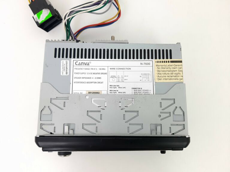RADIO SAMOCHODOWE CANVA N 7600
