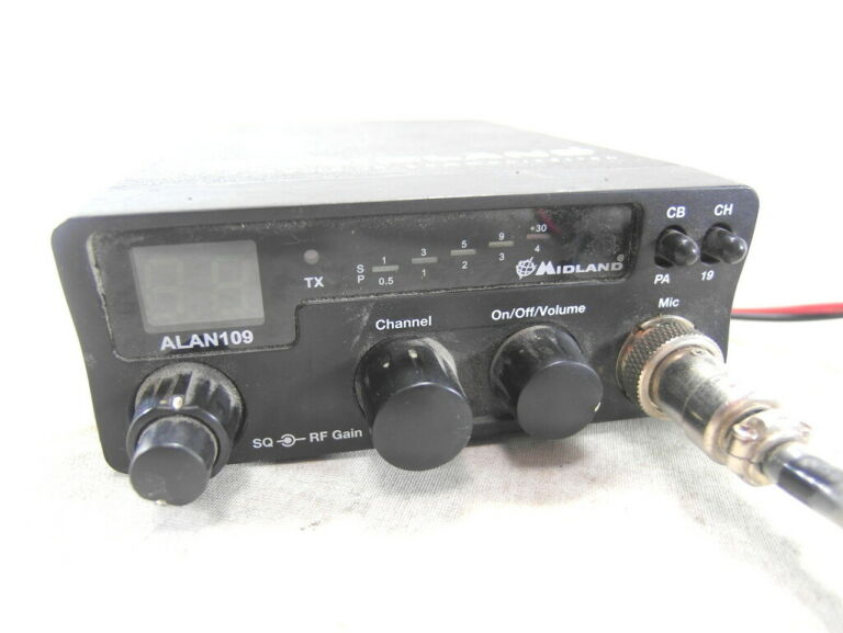 CB RADIO MIDLAND ALAN 109 + GRUCHA