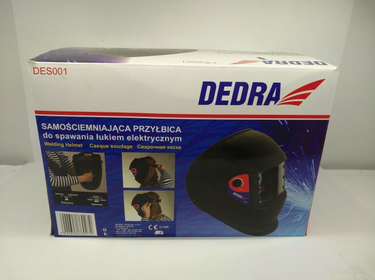 MASKA PRZYŁBICA SPAWALNICZA DEDRA DES001 KOMPLET