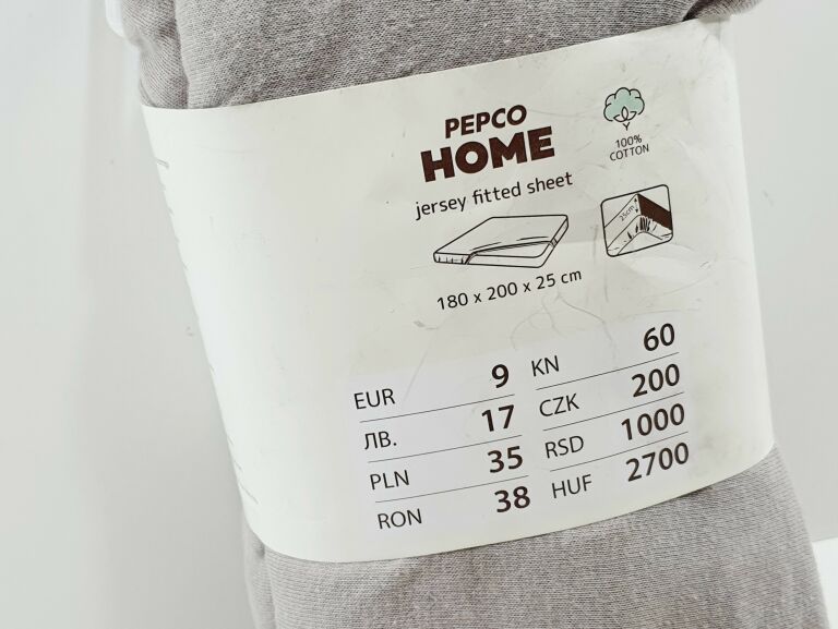 przescieradlo-pepco-home-180x200x25-jasny-szary-stan-nowy
