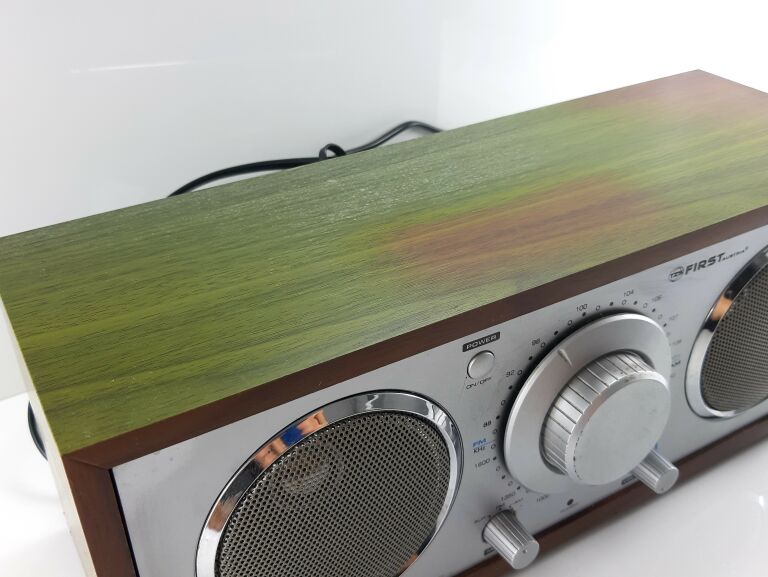 KLASYCZNE RADIO DREWNO STYL RETRO FIRST AUSTRIA