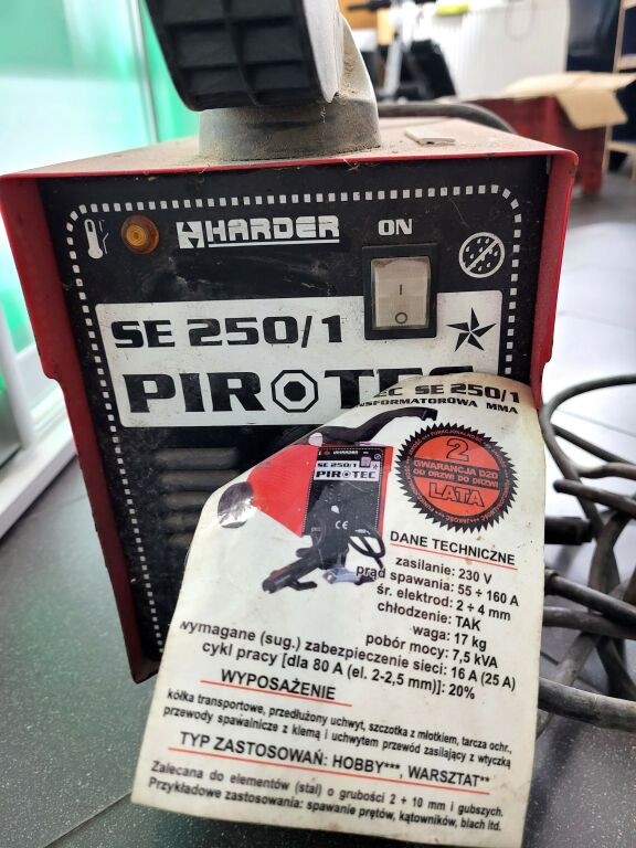 SPAWARKA PIROTEC SE 250/1