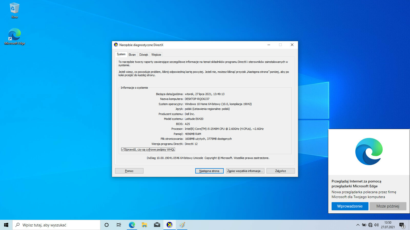 dell-latitude-e6420-14-i5-2520m-4gb-160gb-stan-uzywany