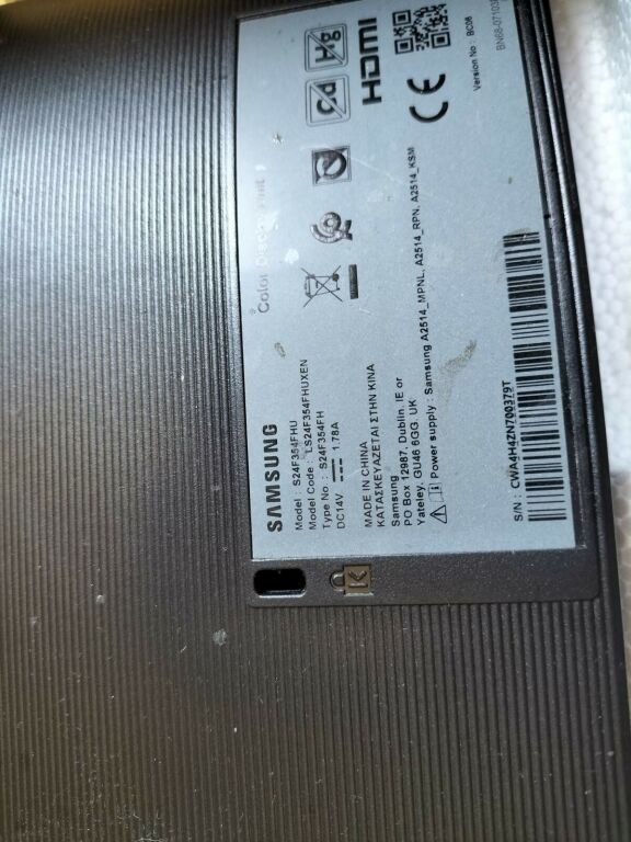 MONITOR SAMSUNG SF354 24 CALE KOMPLET