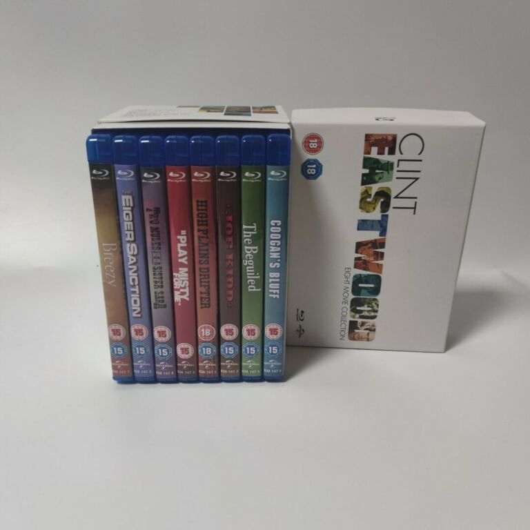 CLINT EASTWOOD [8 BLU-RAY] KOLEKCJA/ PIDEŁKO