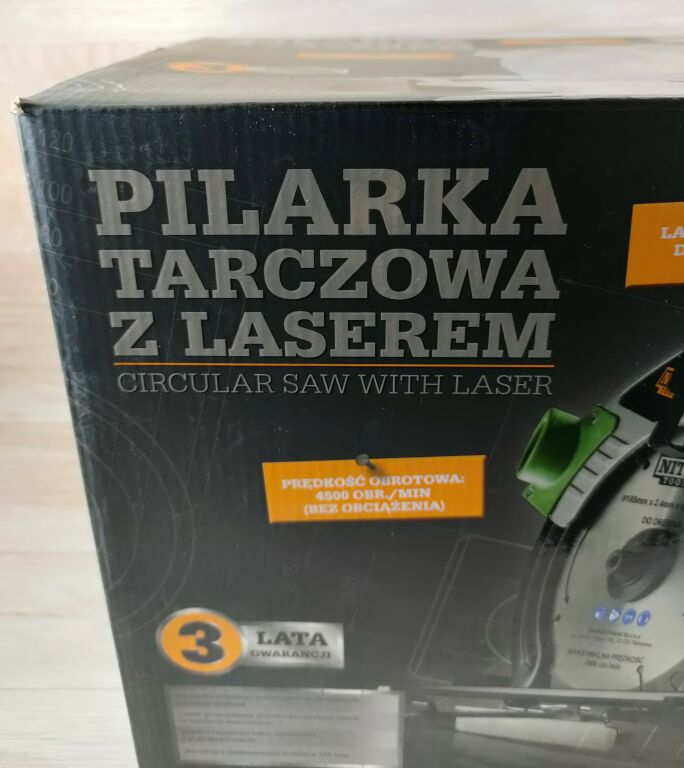 PILARKA TARCZOWA Z LASEREM NITEO 1200W